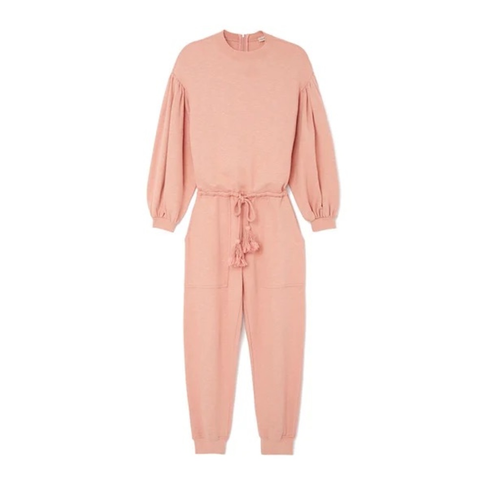 Ulla Johnson Pink Cotton Jumpsuit